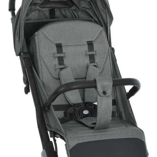 Коляска дитяча FLASH Stone Gray прогулянкова з чохлом на ніжки Темна-Сіра (M 5727-1) Чернигов - изображение 10