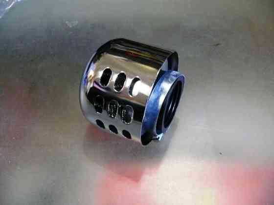 Фільтр повітряний (нульовик) Ø42mm, дзвін (хром)-2 Мукачево