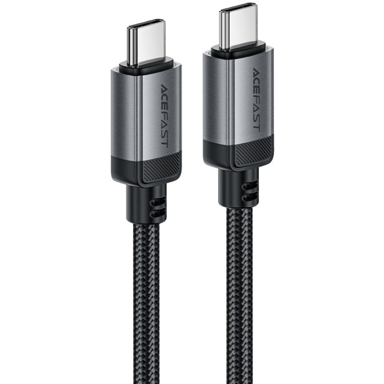 Кабель USB 2.0 Type-C M-M, 1.2м 60W aluminum alloy Black, C20-03 Acefast Вінниця - фото 1
