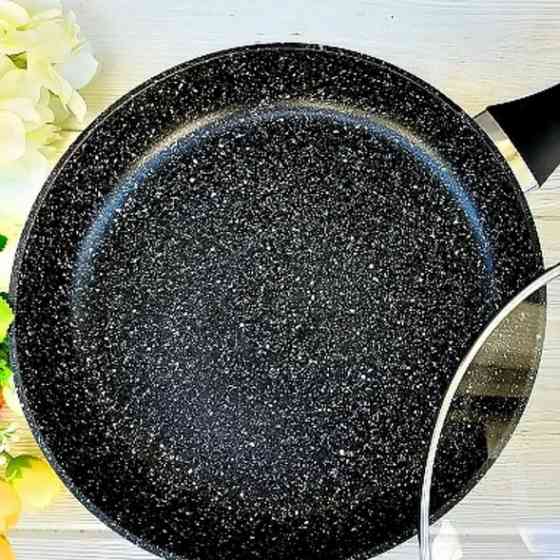 Сковорода якісна на плиту UNIQUE UN-5151 18 см, Сковорода для готування на індукції фірмова UE-80 Івано-Франківськ