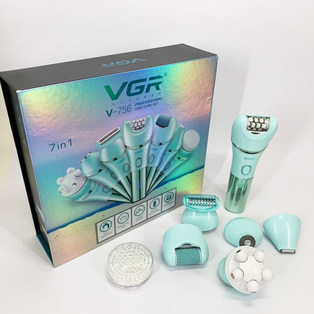 Электрический эпилятор-бритва VGR V-756, Эпилятор бритва для ног, Депилятор электрический RV-81 Львов - изображение 4