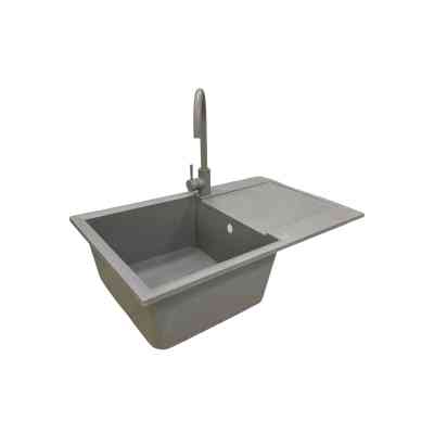 Мойка кухонная Adamant Horizon сірий (1824296101504) Вінниця