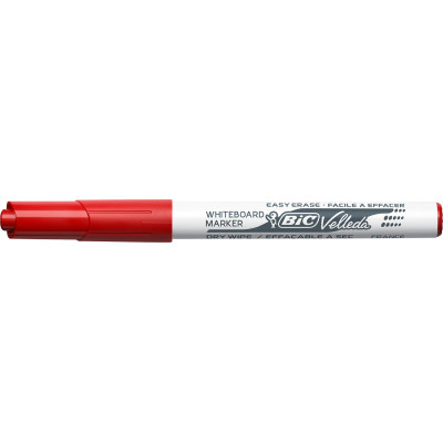 Маркер Bic для сухостираемых досок Velleda, 1.6 мм, красный (bc9581691) Винница - изображение 1