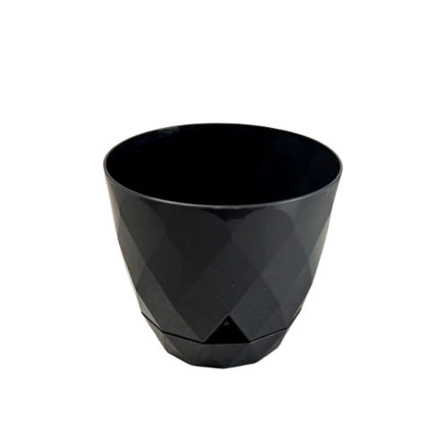 Вазон Yakamoz Saksi 0,3л антрацит ELIF Житомир