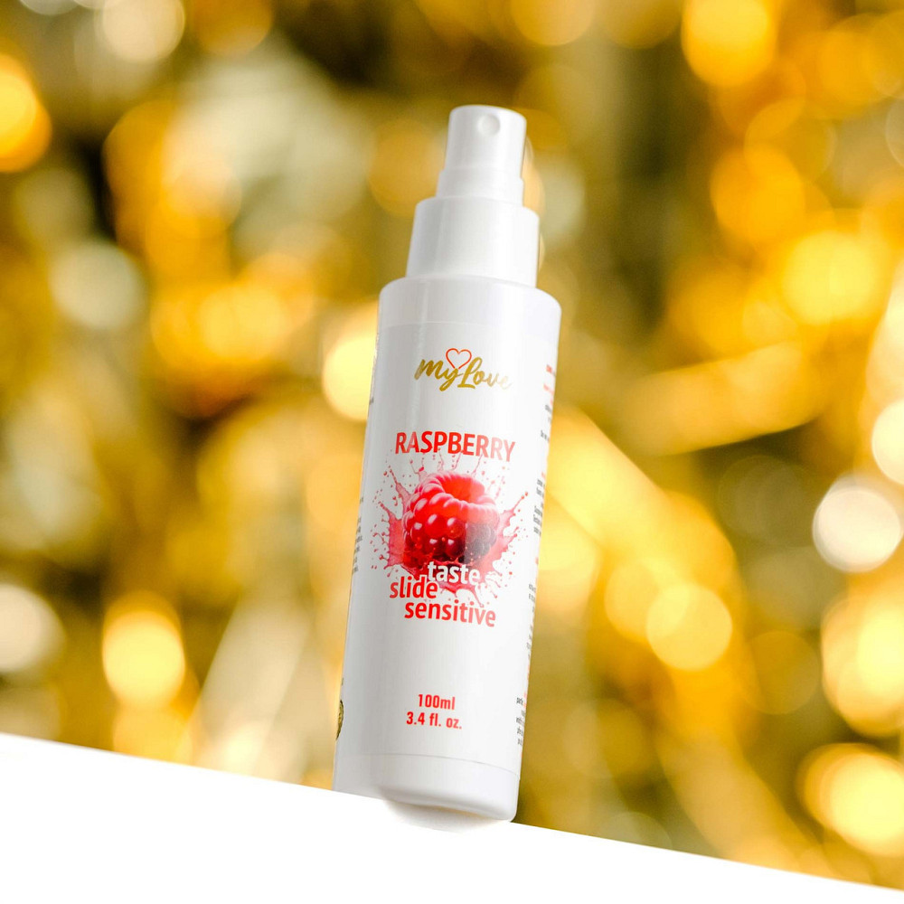 Интимный лубрикант MyLove Taste-slide sensitive-raspberry 100 ml Sex Aura Киев - изображение 5