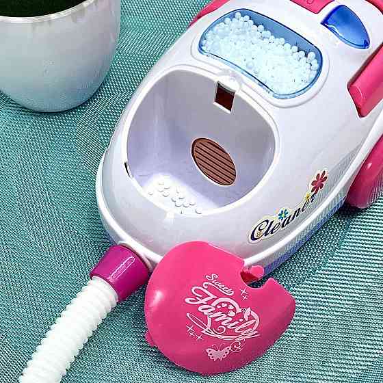 Набір ігровий Limo Toy побутової техніки пилосос та праска Мамина помічниця Рожевий (LS8237) Чернігів