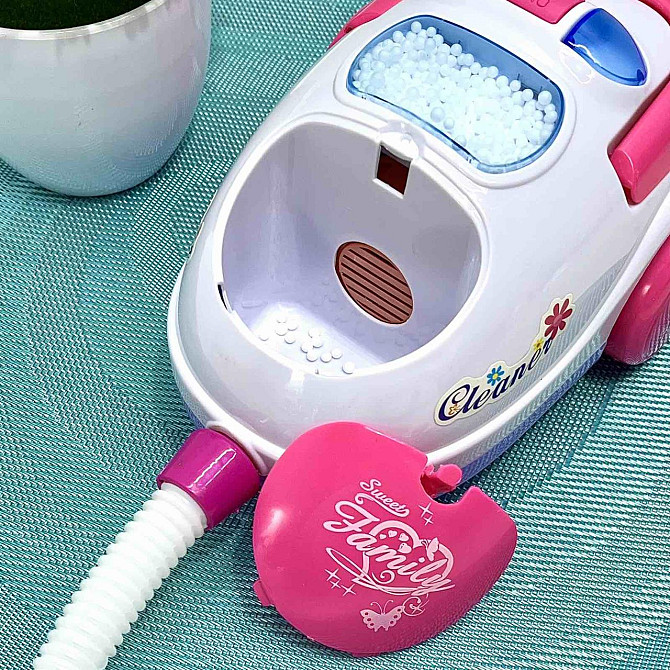 Набір ігровий Limo Toy побутової техніки пилосос та праска Мамина помічниця Рожевий (LS8237) Чернігів - фото 2