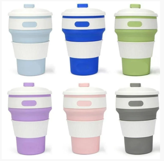 Раскладной стакан силиконовый (Silicon magic cup) 7194 Днепр