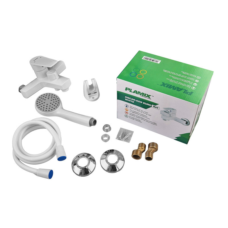 Змішувач для ванни PLAMIX OSCAR-009 EURO SET WHITE    ( PM0699 ) 28678 Харьков - изображение 4