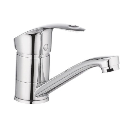 Смеситель Cron Mars 555 для умывальника с изливом 15 см (CR0054) Харьков