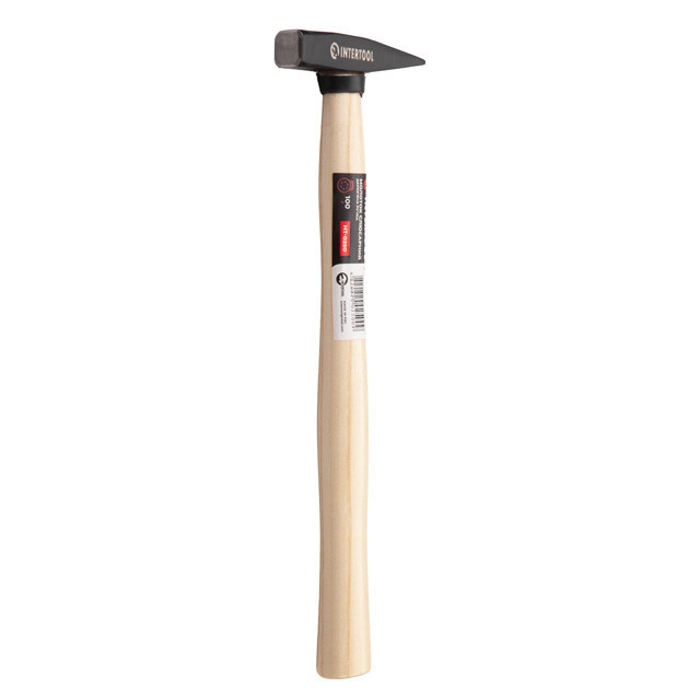 Молоток слесарный, 100 г, ручка из ясеня INTERTOOL HT-0250 Киев - изображение 8
