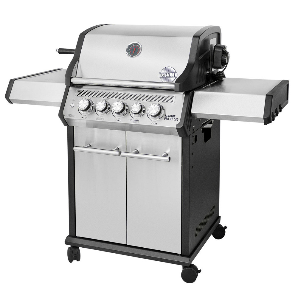 Газовый гриль Senator Pro-32 LED с системой BBQ Block Fire GRILLI 701377 Код: 013762 Ровно - изображение 16