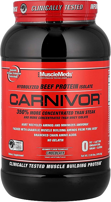 Протеин MuscleMeds Carnivore 949,2 g (Chocolate) Луцк - изображение 1