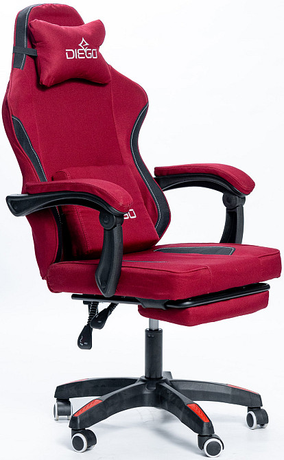 Кресло геймерское DIEGO Soft Cherry Киев - изображение 7