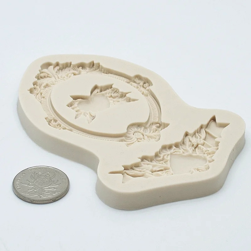 Молд силиконовый Рамки 125 на 75 мм серый Киев - изображение 4