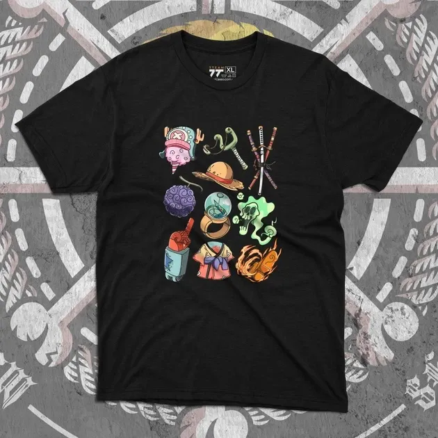 Футболка для підлітка хлопчика з принтом Ван Пис Мікс Розмір 160 Anime10340 Дніпро - фото 1