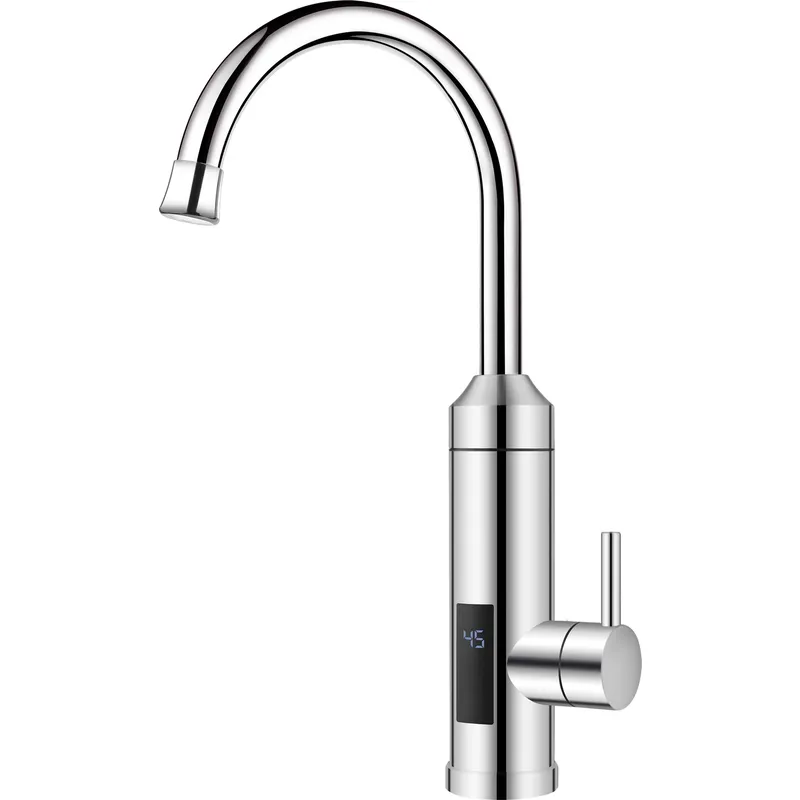 Проточний водонагрівач ZERIX ELW35-E 3,3 кВт з нержавіючої сталі (ZX5576) Харків - фото 1