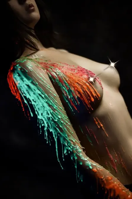 Набір воскових свічок Art of Sex size S 10 см (3 шт), низькотемпературні, люмінісцентні Львів - фото 6