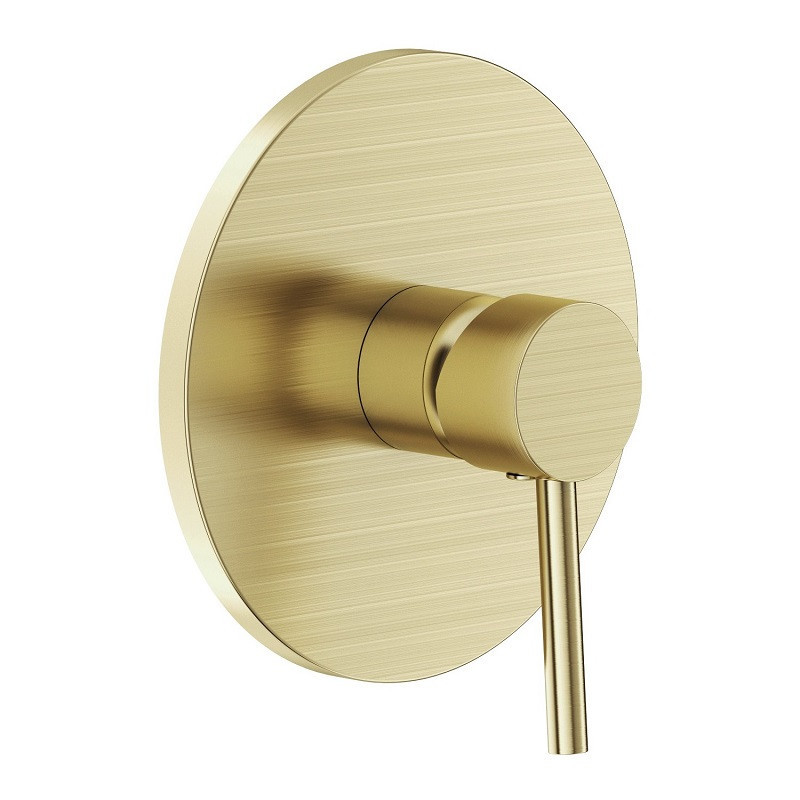 Змішувач прихованого монтажу VOLLE CRUZE cepillado oro для душу золото Київ - фото 1