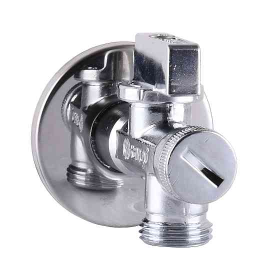Кран кульовий кутовий з фільтром ARCO 1/2″x1/2″ 02400MAC Тернополь