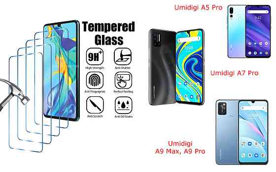 Захисне скло ArmorGlass для Umidigi A5 Pro, A7 Pro, A9 Max, A9 Pro – стійке до подряпин та ударів Київ