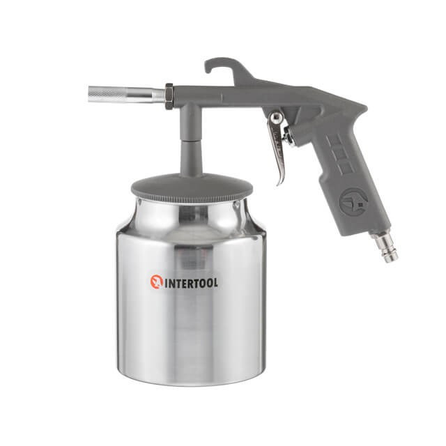 Пневмопістолет INTERTOOL PT-0706 піскоструйний з бачком Коломия - фото 1