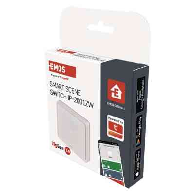 Умный выключатель EMOS H5011 1 button ZigBee 3.0 White (H5011) Винница