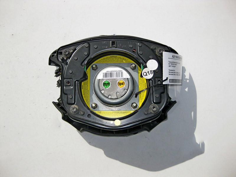 Mercedes-Benz  A2118600202 9B51 Подушка безпеки в кермо колір "антрацит" E-Class W211 G-Class W463 Одеса - фото 2