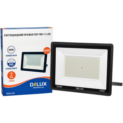 Прожектор Delux FMI 11 LED 200Вт 6500K IP65 (90021204) Винница - изображение 3