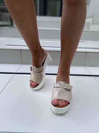 Seastar Шльопанці жіночі SEASTAR GG02 бежеві (літо, еко-лак) (2583) Коломыя