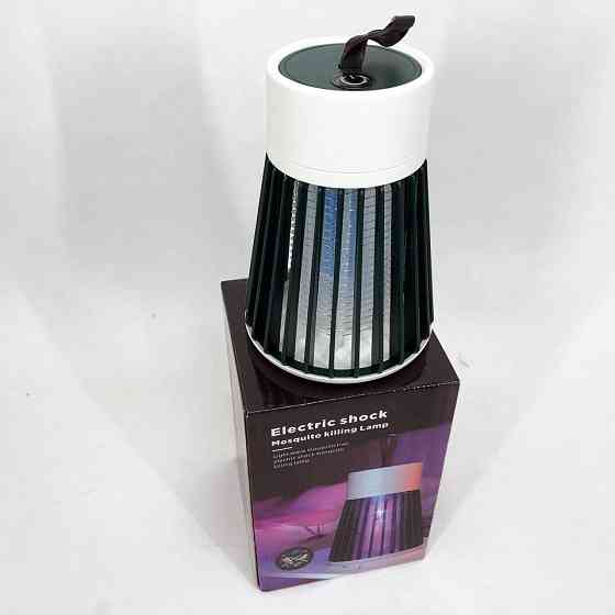 Уничтожитель насекомых для дома Electronic shock Mosquito killing lamp НА АККУМУЛЯТОРЕ для похода на природу NP-29 Львов