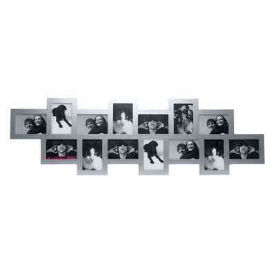 Фоторамка Present Time Collage на 14 фото 10х15см (Серый) Винница