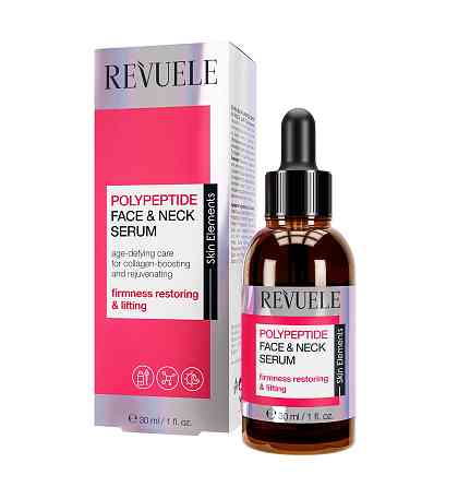 Сироватка для обличчя та шиї з поліпептидами Revuele 30 мл Київ