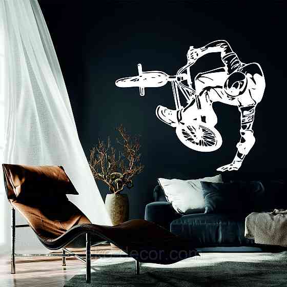 Декоративне настінне Панно «Велофрістайл», Декор на стіну Київ