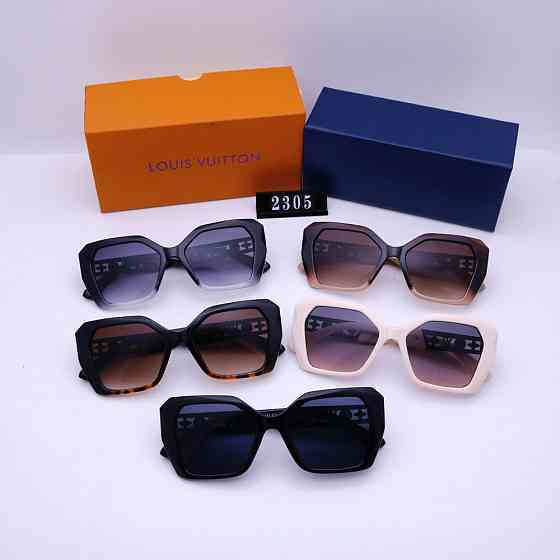 Женские брендовые очки (2305) black Киев