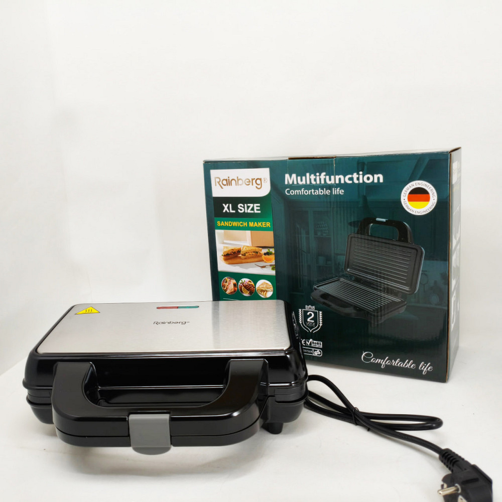 Гриль для приготування різних страв, Універсальний гриль для їжі, Бутербродниця побутова YE-25 Львів - фото 2