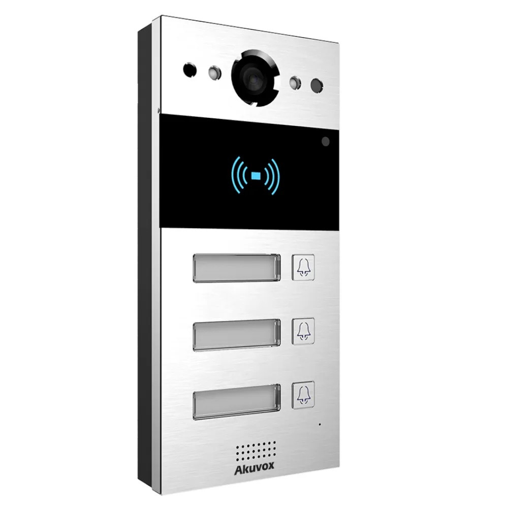 IP-панель виклику 2 Мп Akuvox R20B X3 OW на 3 абоненти Київ - фото 2