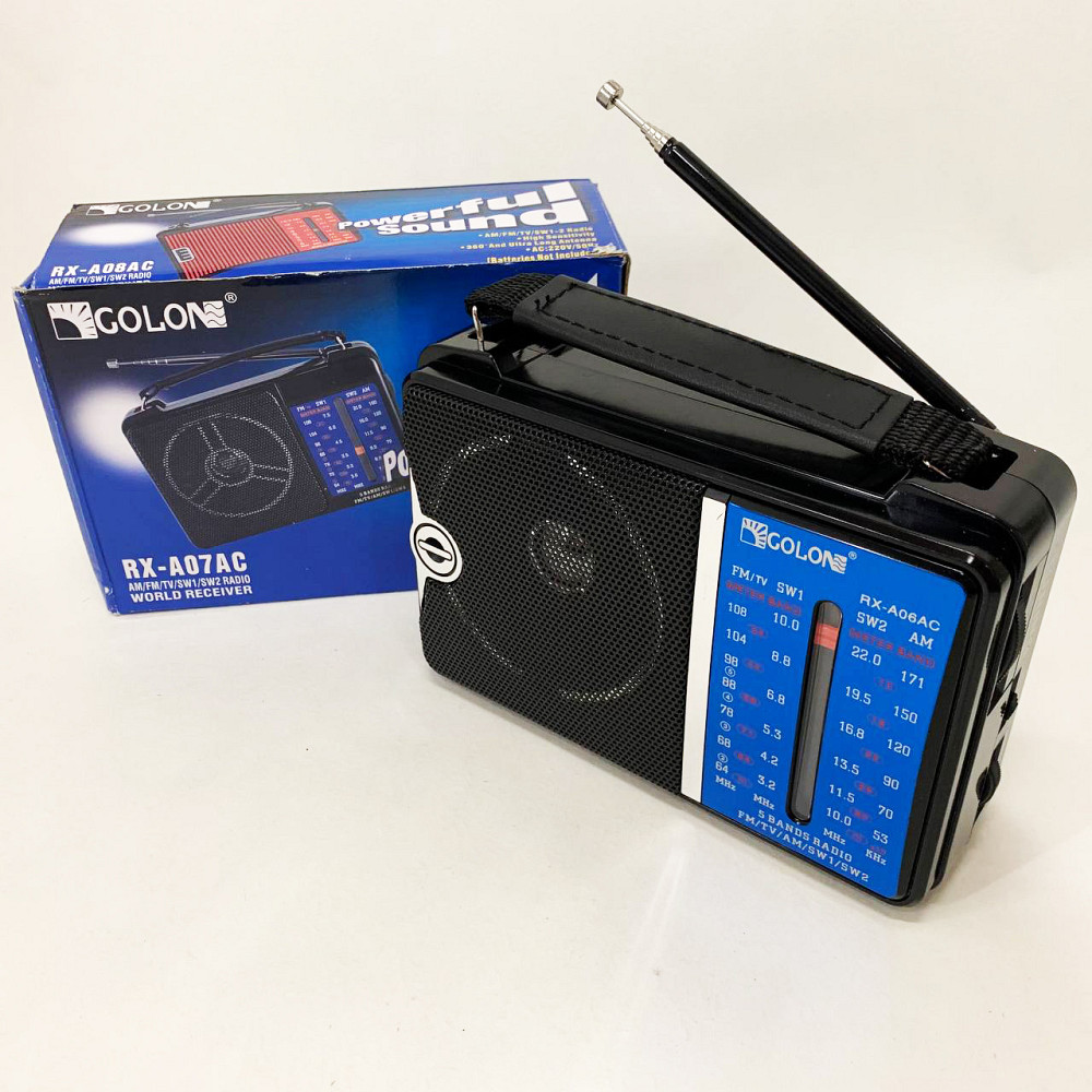 Радиоприемник от 220 GOLON RX-A06AC, Портативный приемник для любителей радио, Радио в стиле ретро NR-11 Львов - изображение 4