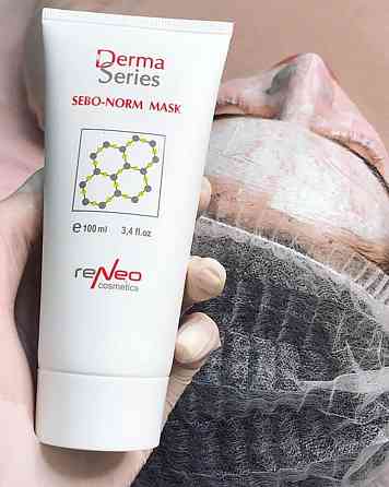 Себоррегулирующая маска с успокаивающим эффектом SEBO-NORM MASK DERMA SERIES 100 мл Днепр