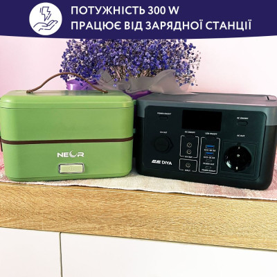 Ланч-бокс Neor для подогрева и приготовления пищи 1 л (1L3 GR) Винница - изображение 7