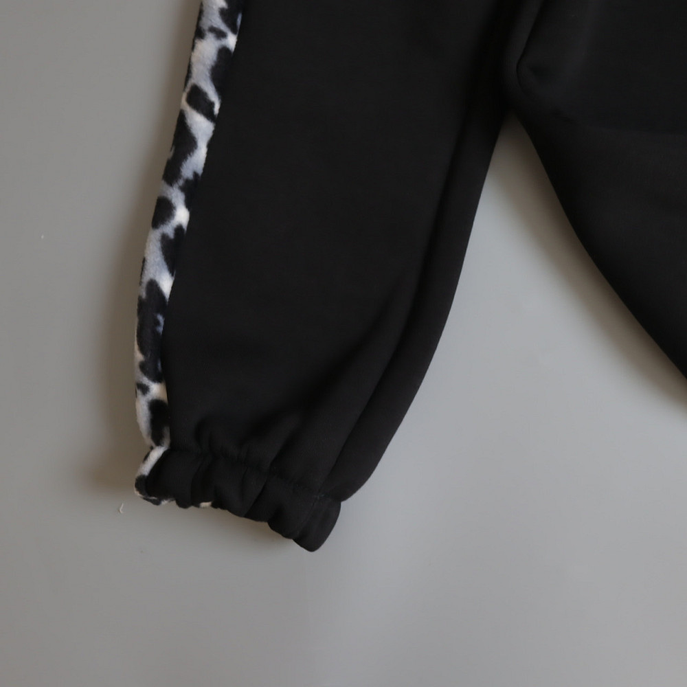 Теплый флисовый костюм лео серый (худи с капюшоном + штаны) 146 Каменец-Подольский - изображение 2