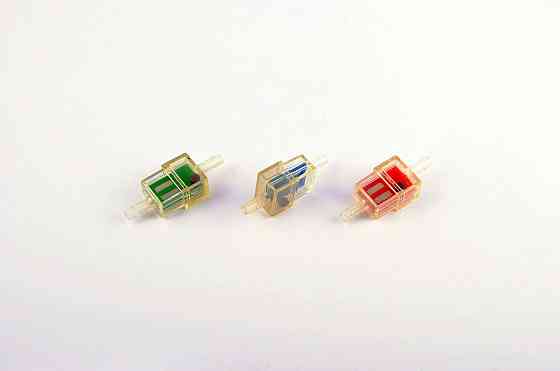 Фильтр топливный прямоугольный с сетчатым элементам (№ 007) (+магнит) Мукачево