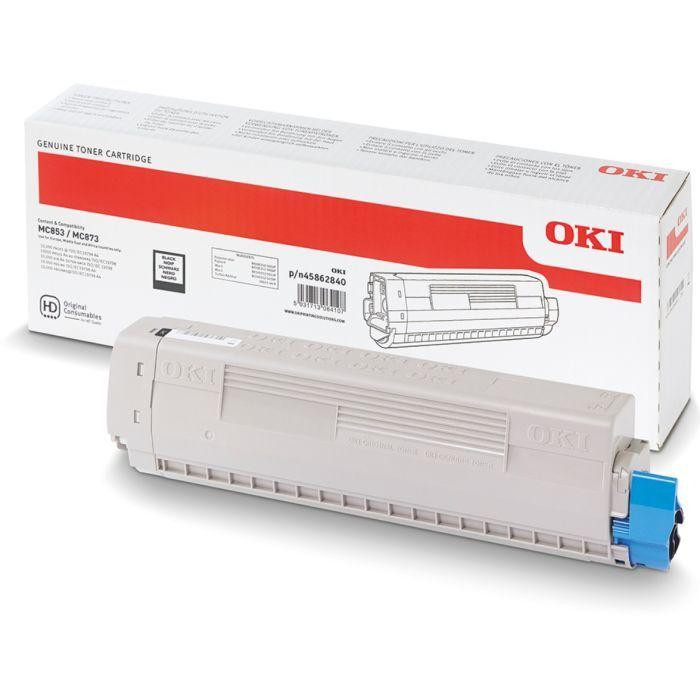 Тонер-картридж OKI MC853/873/883-7K BK (45862840) Київ - фото 1