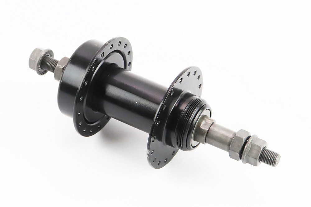 Втулка задня MTB 14Gx36H під вільнобіг, Disk-brake, кріпл. гайка чорна SF-A25R Київ - фото 2