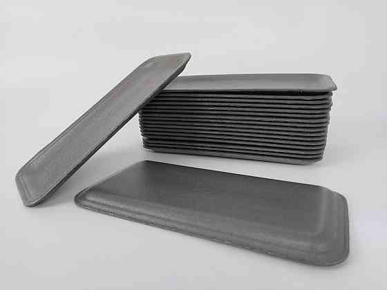 Підкладка (лотки) зі спіненого полістиролу (270*136*15) "ТR-055 чорний (450 шт) Харків