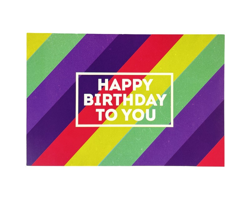 Листівка  "Happy birthday to you"  10х15 см Рівне - фото 1