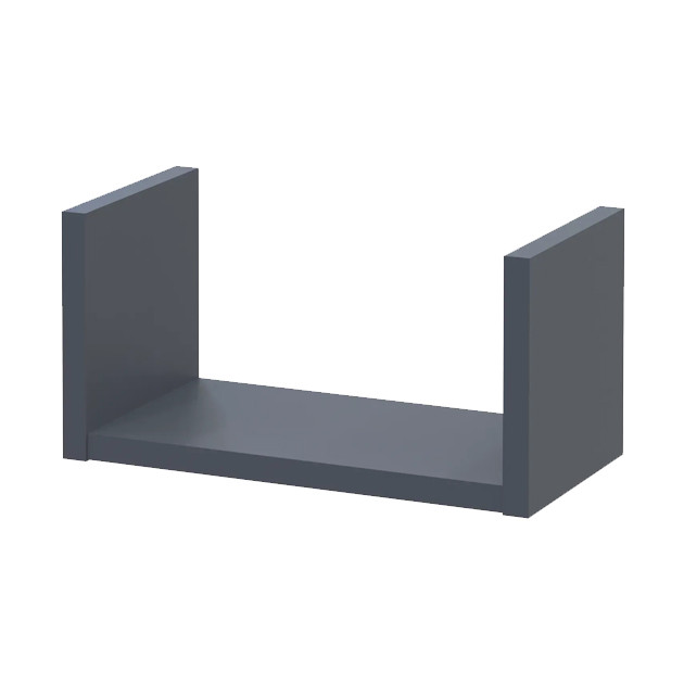 Комплект полок Doros Фил Графит 3 шт. 30/45/60х15х15 Львов - изображение 2