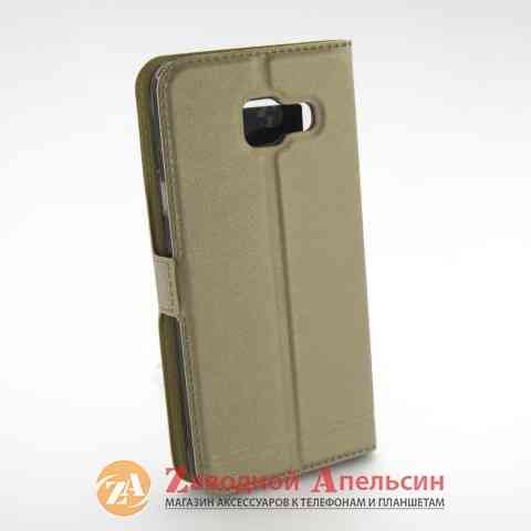 Чохол книжка Samsung A3 2016 A310 Smart Case gold Одеса