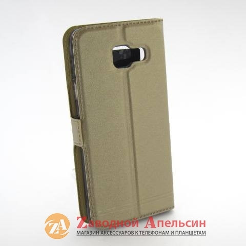 Чохол книжка Samsung A3 2016 A310 Smart Case gold Одеса - фото 5