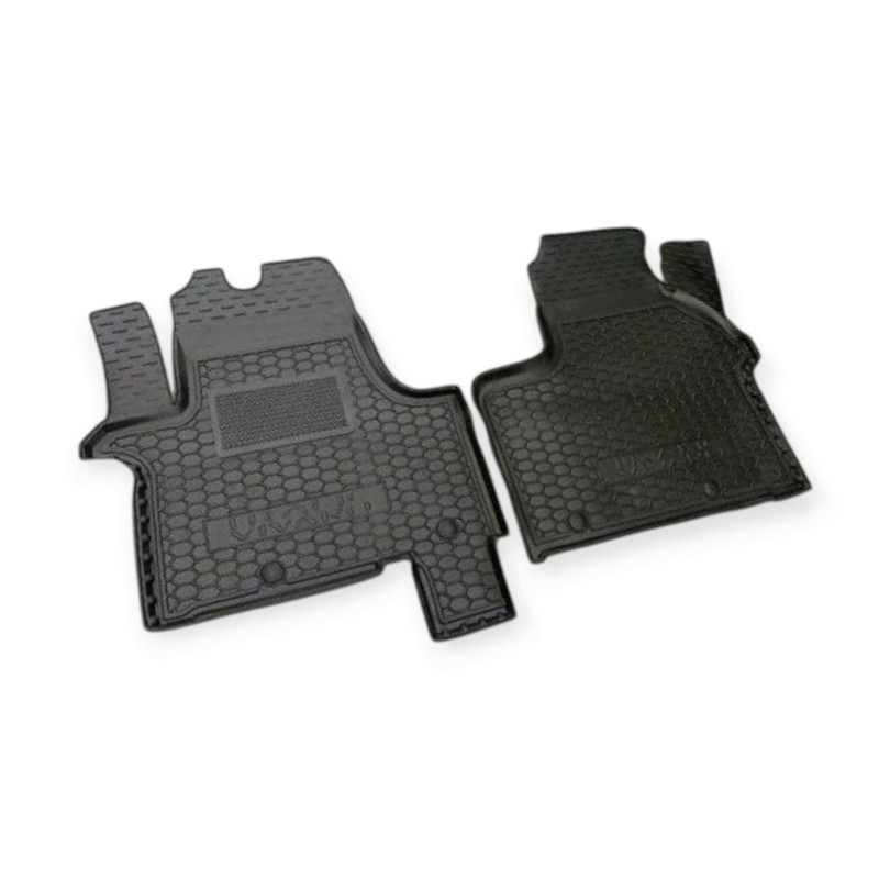 Коврики Рено trafic, Опель vivaro, nissan primastar 2014-> 1+2 борт 2,5см салона Мукачево - изображение 1